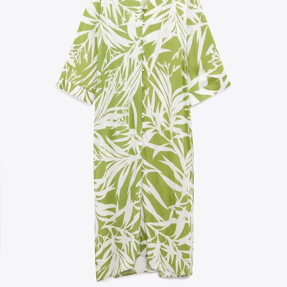 Zara limited edition buttoned midi dress - Picture 5 of 7